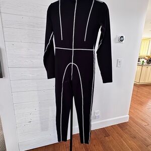 Cordova Black and White Women's Jumpsuit